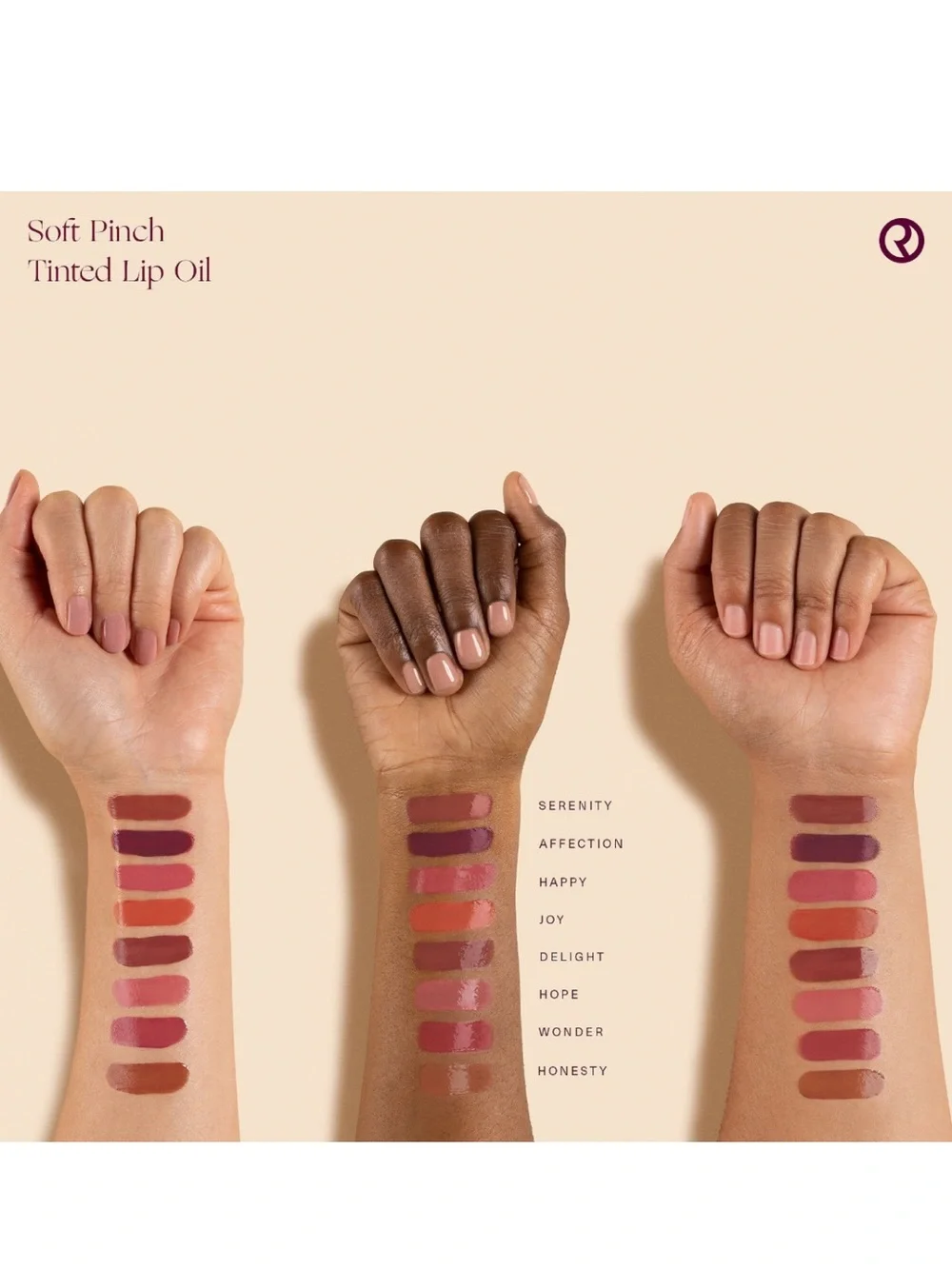 👄 Rare Beauty Soft Pinch Tinted Lip Oil in Happy